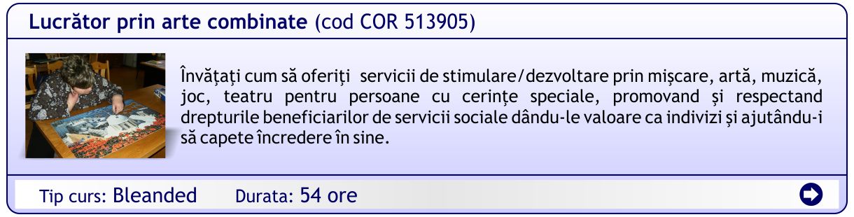Lucrator prinarte combinate